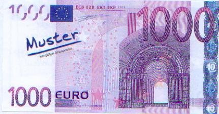 1000 Euro Täglich 1000 Euro Täglich
